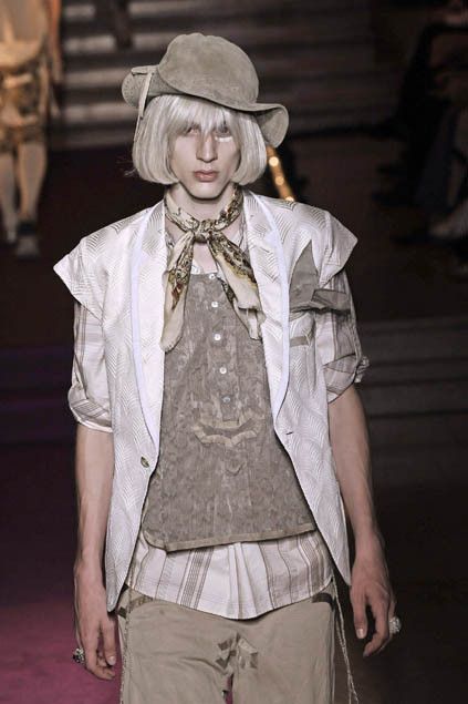 Number (N)ine Rare Runaway SS2009 Silk-Cashmere Vest Made in Japan Size US XL / EU 56 / 4 - 1 Thumbnail