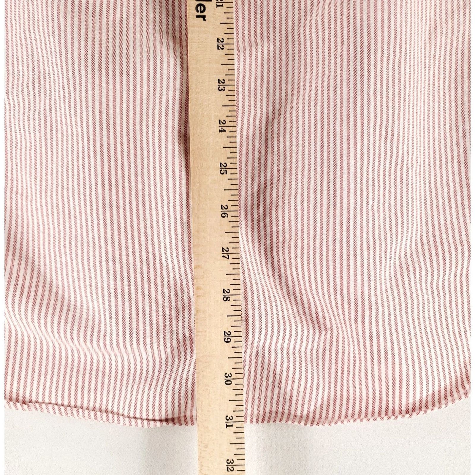 Tommy Hilfiger Tommy Hilfiger Button Down Shirt Mens M Crest Red White Striped Multicolor Shirt Size US M / EU 48-50 / 2 - 7 Thumbnail