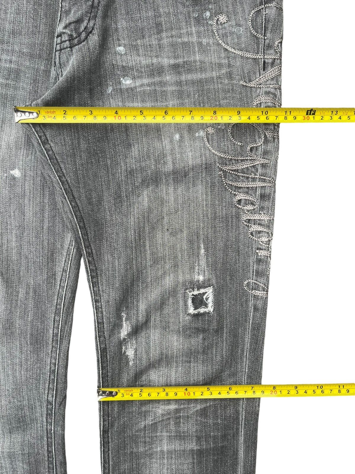 Indian Motorcycle × Norton Vintage Y2K Made in Usa Norton Motorcycle Distressed Jeans Size US 31 - 16 Thumbnail