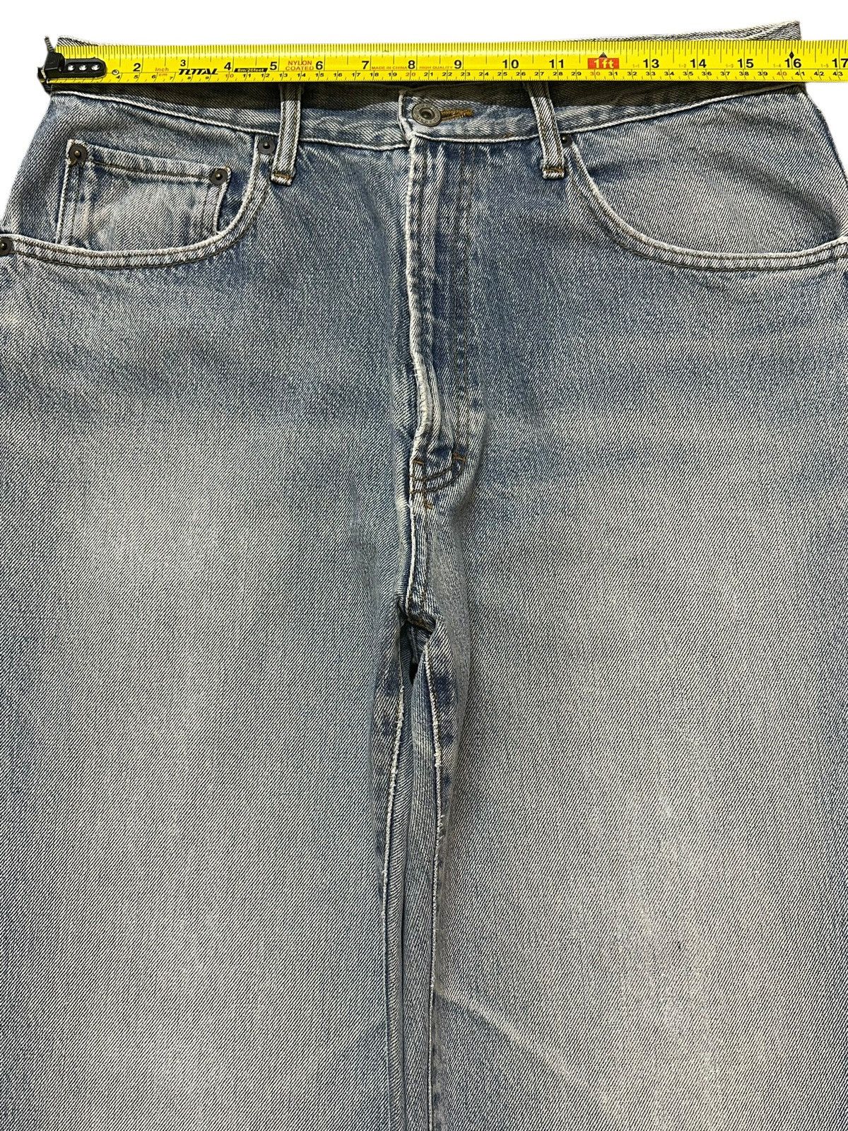 Japanese Brand Vintage Japanese Brand Blue Wash Style Baggy Jeans Size US 32 / EU 48 - 11 Thumbnail