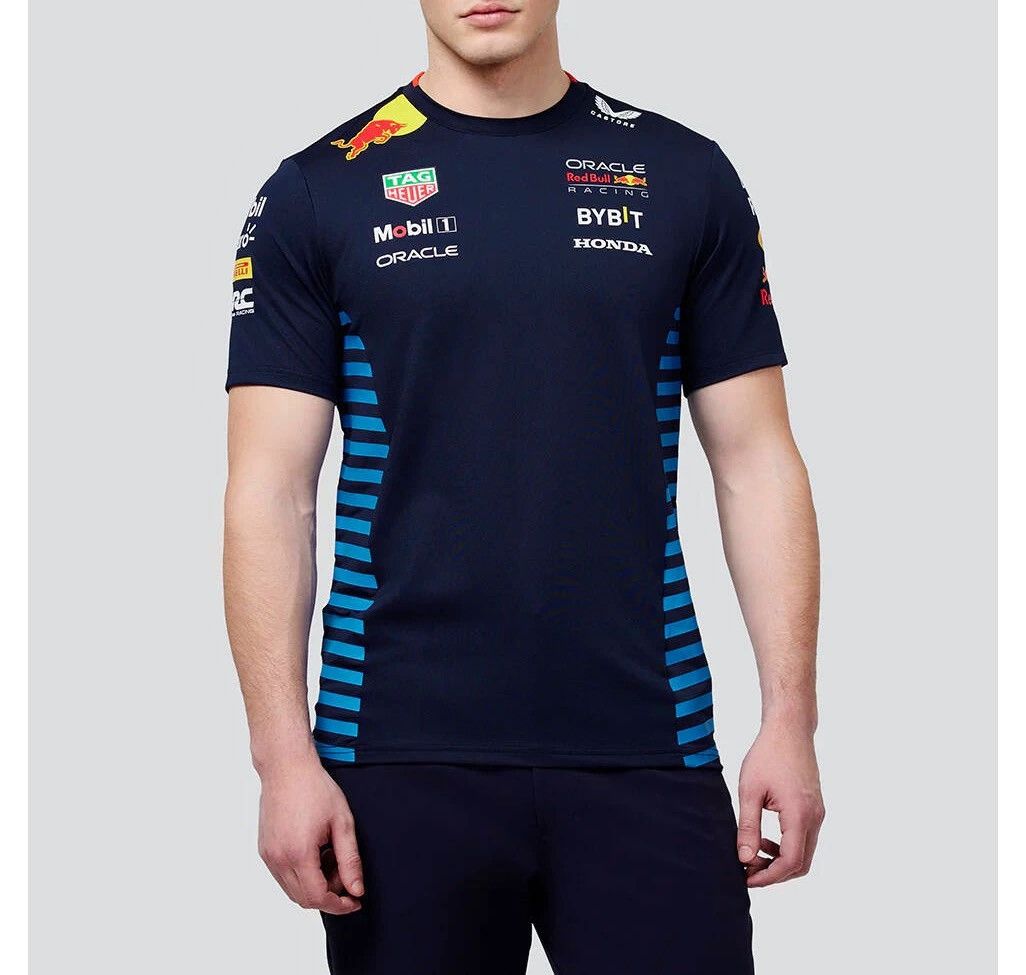 Castore 2024 Oracle Red Bull Racing Formula1 Team T-Shirt by Castore Size US M / EU 48-50 / 2 - 5 Thumbnail