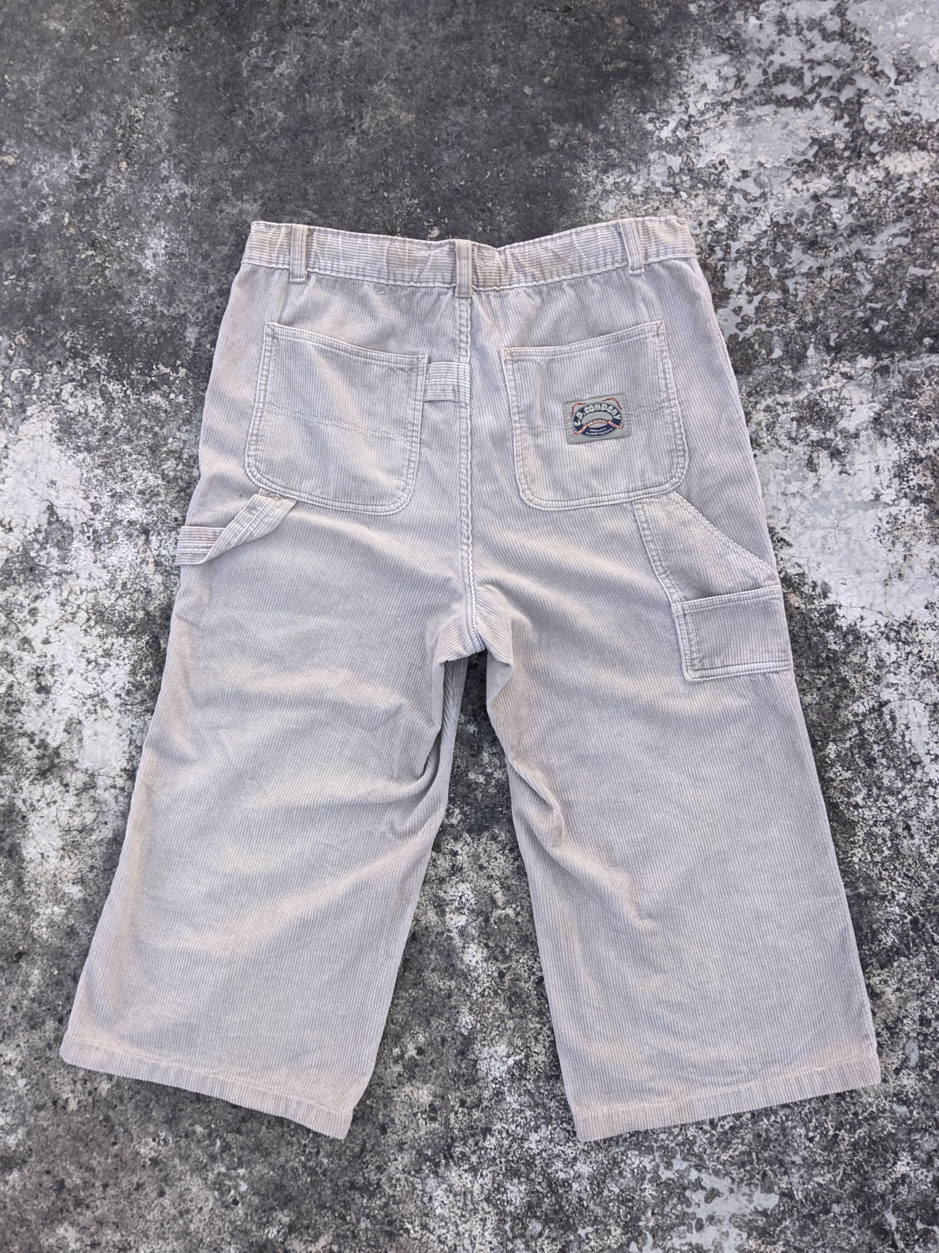 C.P. Company Vintage 80s C.P Company Corduroy Carpenter Pants Size US 31 - 2 Thumbnail