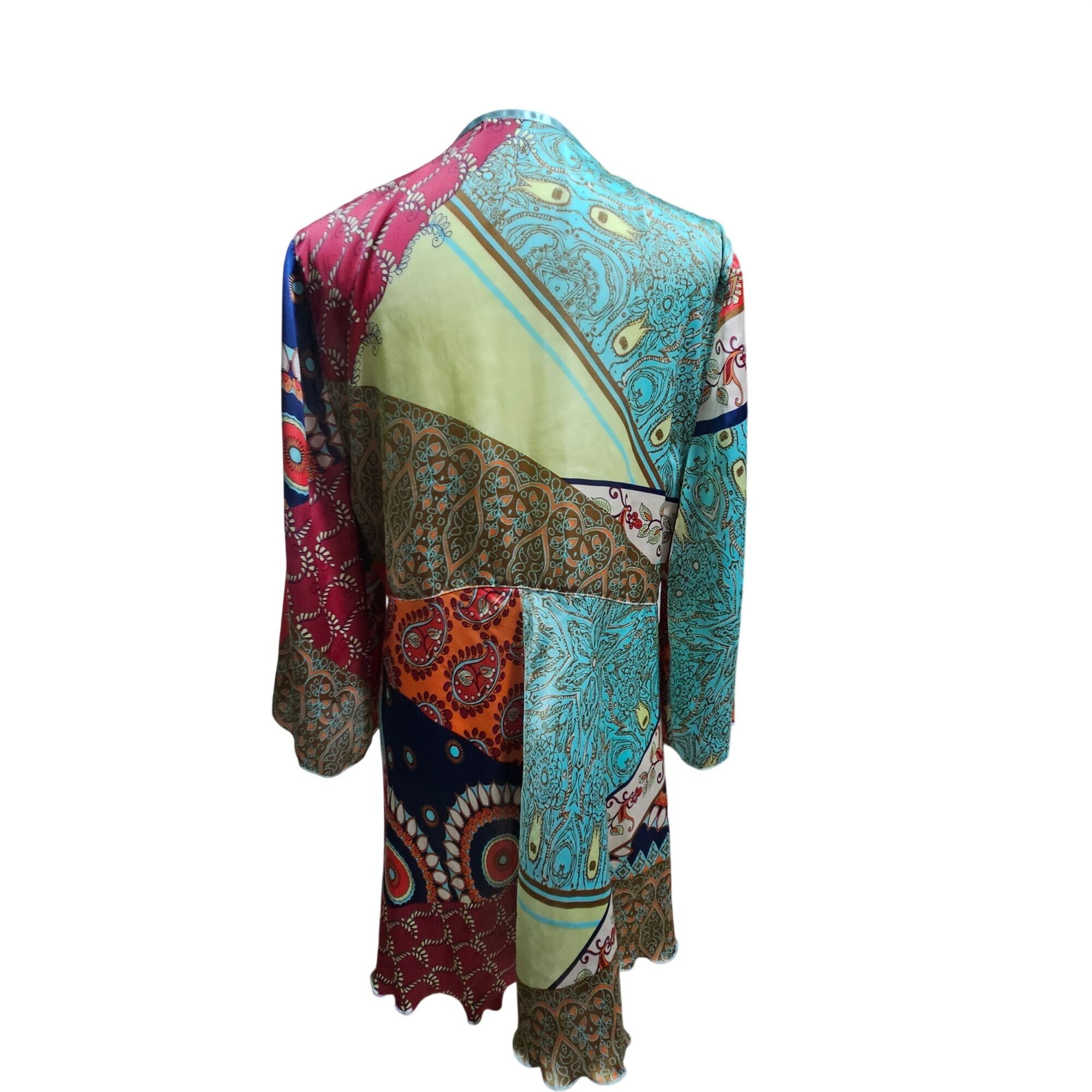 Other Cabi Women’s Kimono Jacket M Multicolor Patchwork Boho Chic Size ONE SIZE - 11 Thumbnail