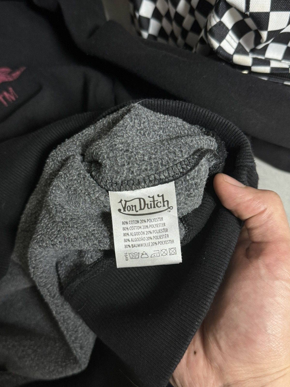 Vintage × Von Dutch Vintage Von Dutch big logo Y2K hoodie size XL Size US XL / EU 56 / 4 - 8 Thumbnail