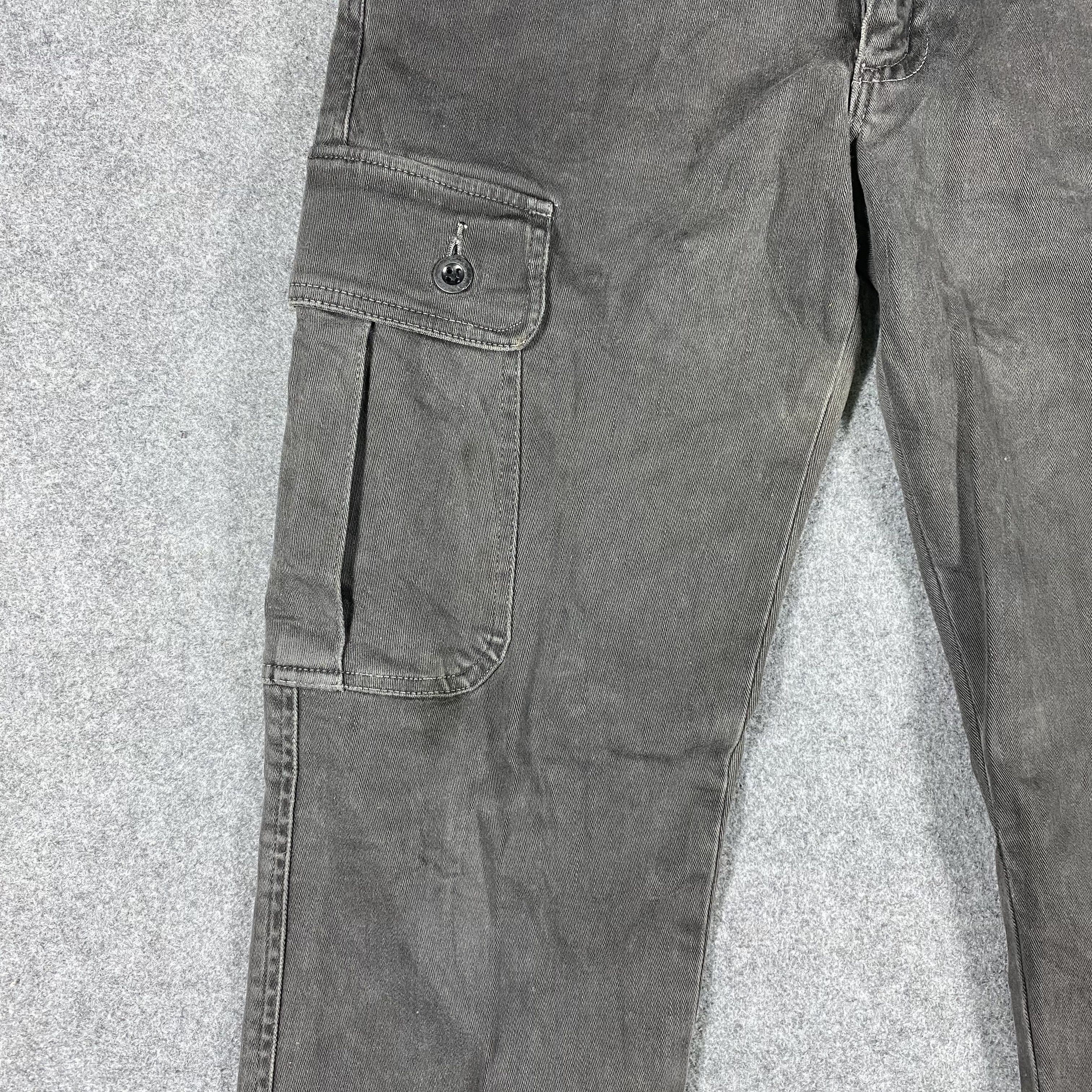 Japanese Brand Japanese Brand Faded Multipocket Tactical Cargo Pants Size US 29 - 3 Thumbnail