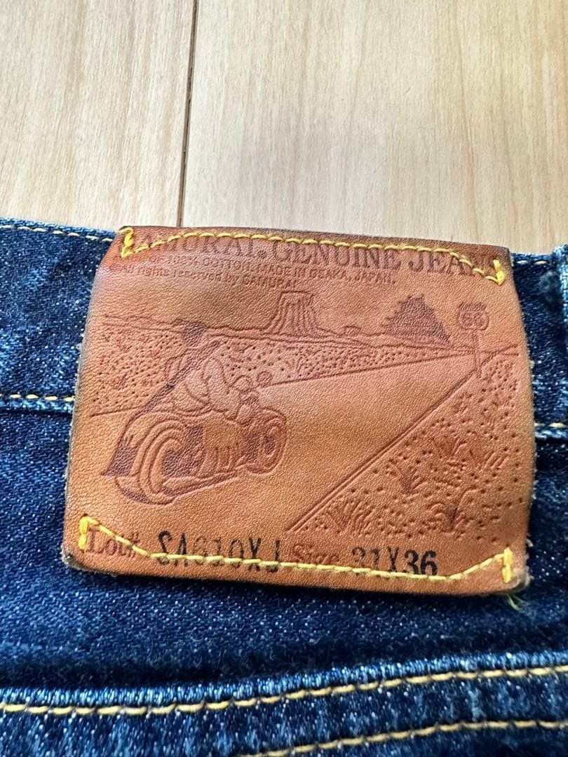Samurai Jeans SAMURAI JEANS SA610XJ Iron Horse Model Denim Pants W31 Size US 30 / EU 46 - 4 Thumbnail