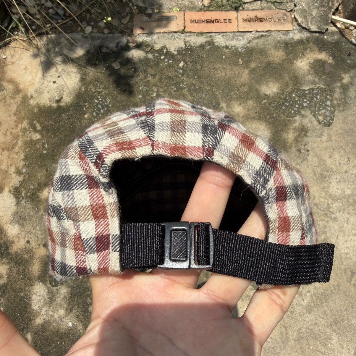 Stussy Vintage 00s Stussy Flannel Camp Cap 5Panel Size ONE SIZE - 3 Thumbnail