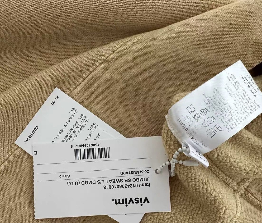 Visvim VISVIM 24AW JUMBO SB SWEAT L/S DMGD round-neck sweater Size US M / EU 48-50 / 2 - 4 Thumbnail