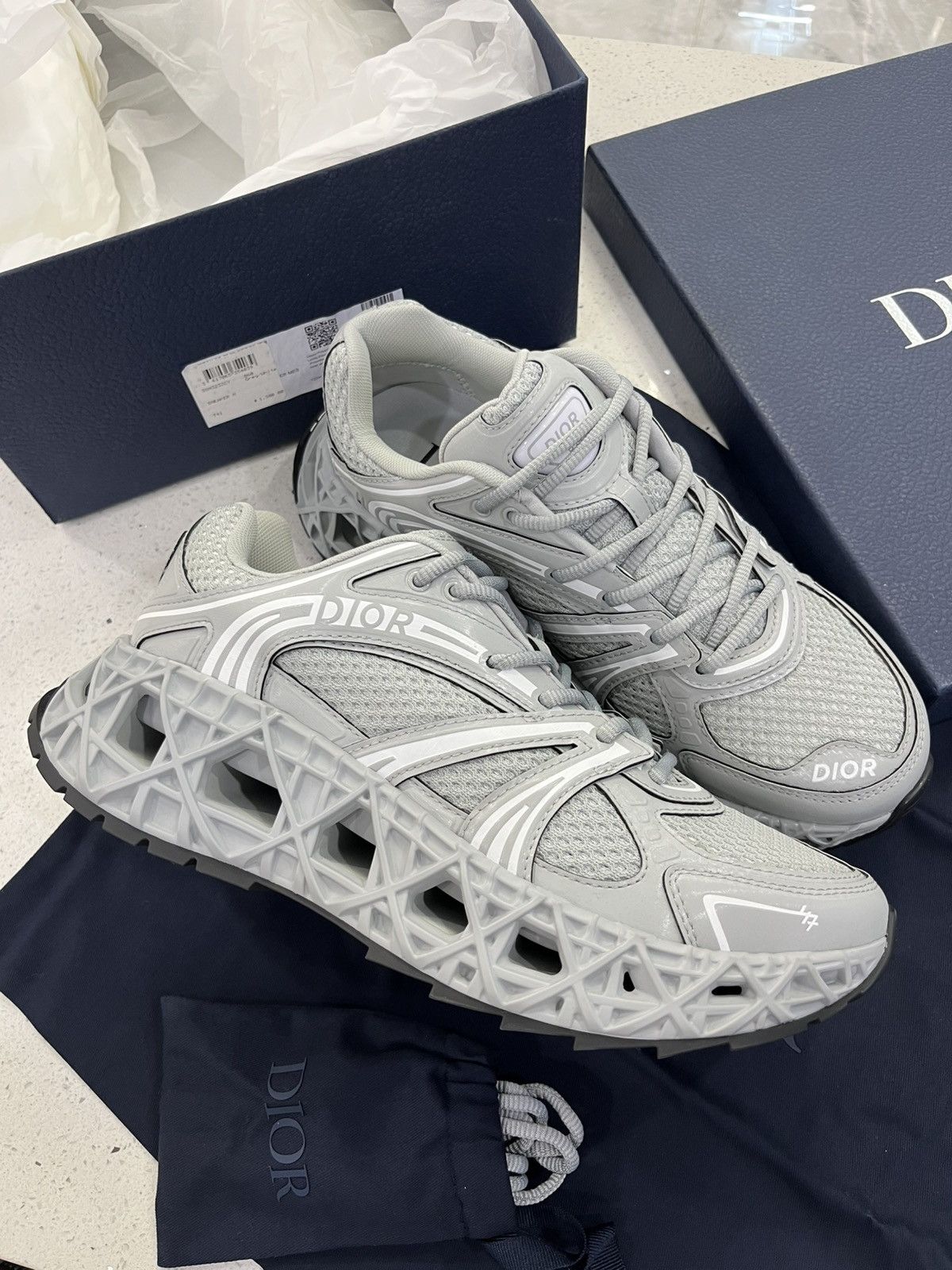 Dior Dior B35 NXXT Grey Sneakers Size US 8 / EU 41 - 1 Thumbnail