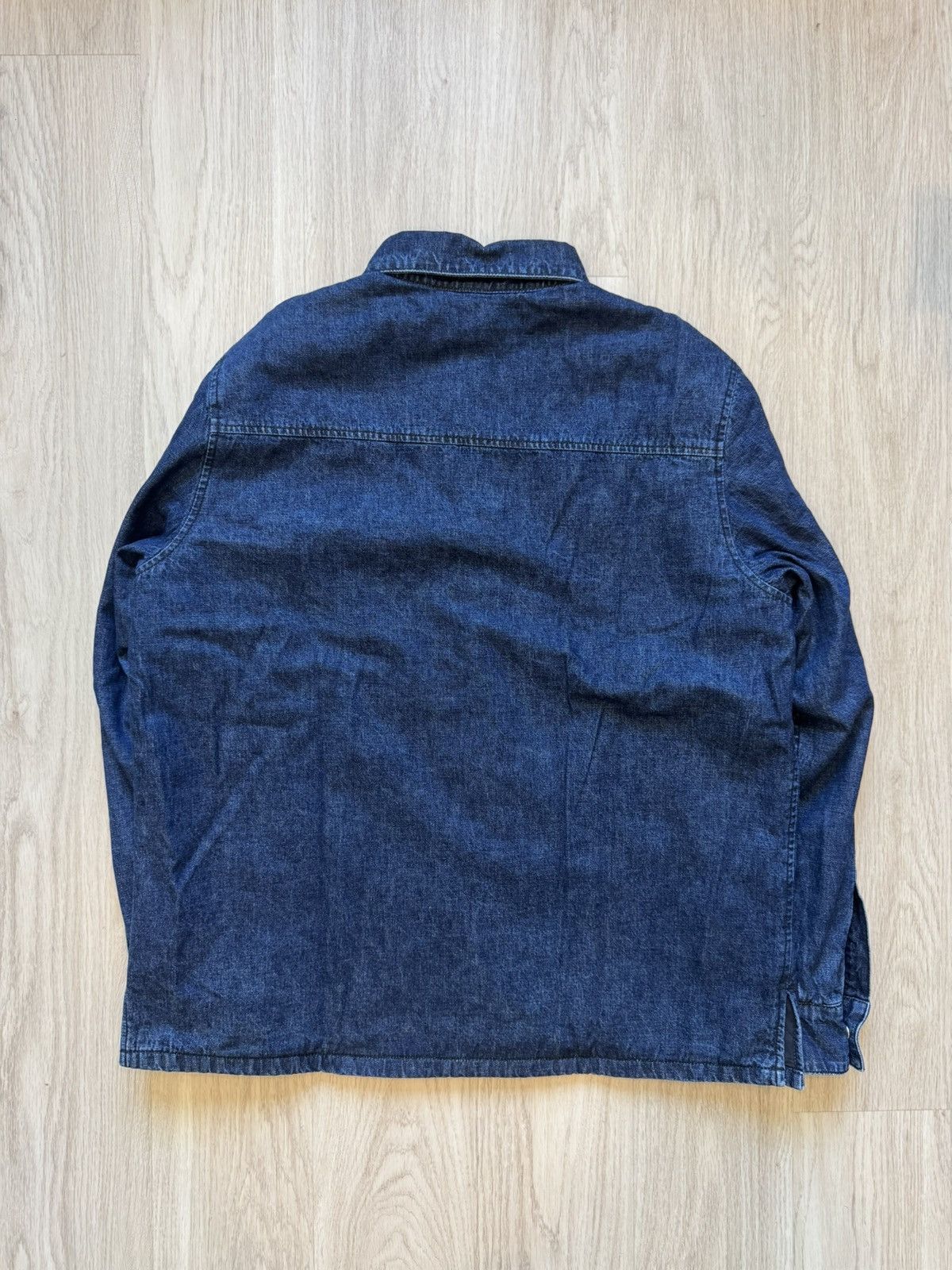 Chrome Hearts Chrome Hearts Work’n Denim Lucky Patch Padded Shirt Size US L / EU 52-54 / 3 - 9 Thumbnail