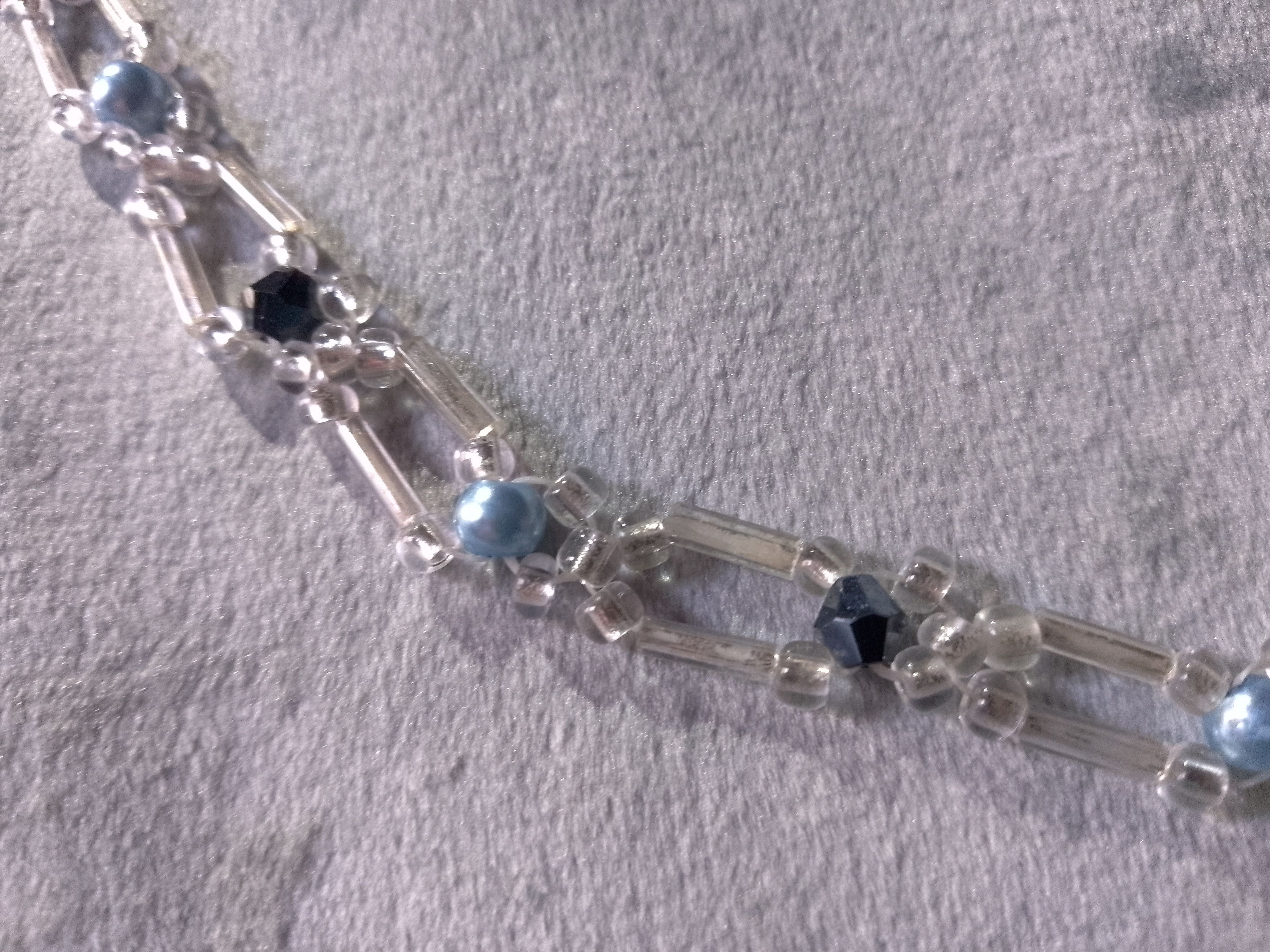 Handmade Necklace Pendant Beaded Van Gogh Art Boho Style Elegant Size ONE SIZE - 6 Thumbnail