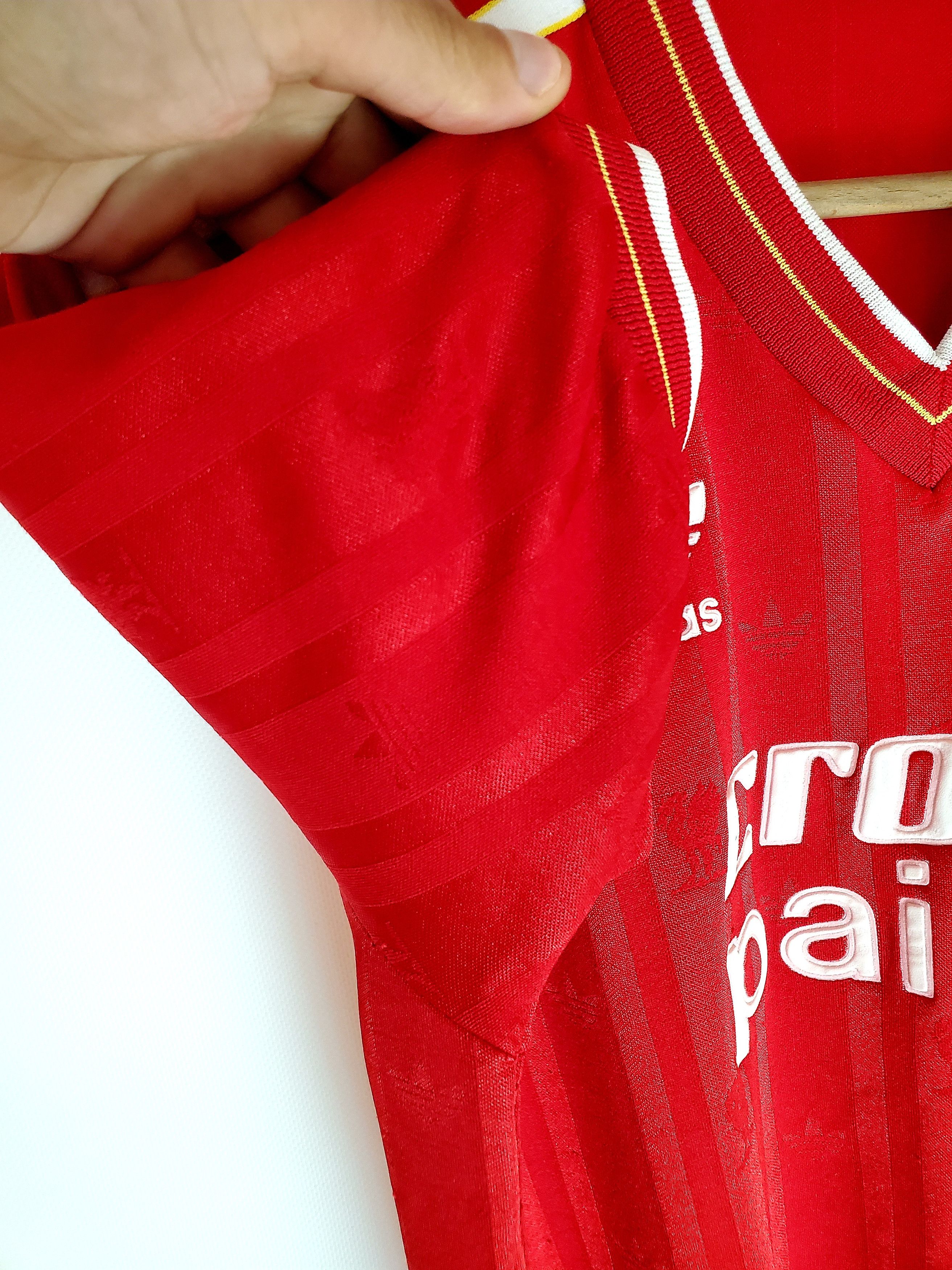 Adidas Authentic LIVERPOOL HOME 1985/1987 JERSEY M Size US M / EU 48-50 / 2 - 20 Thumbnail