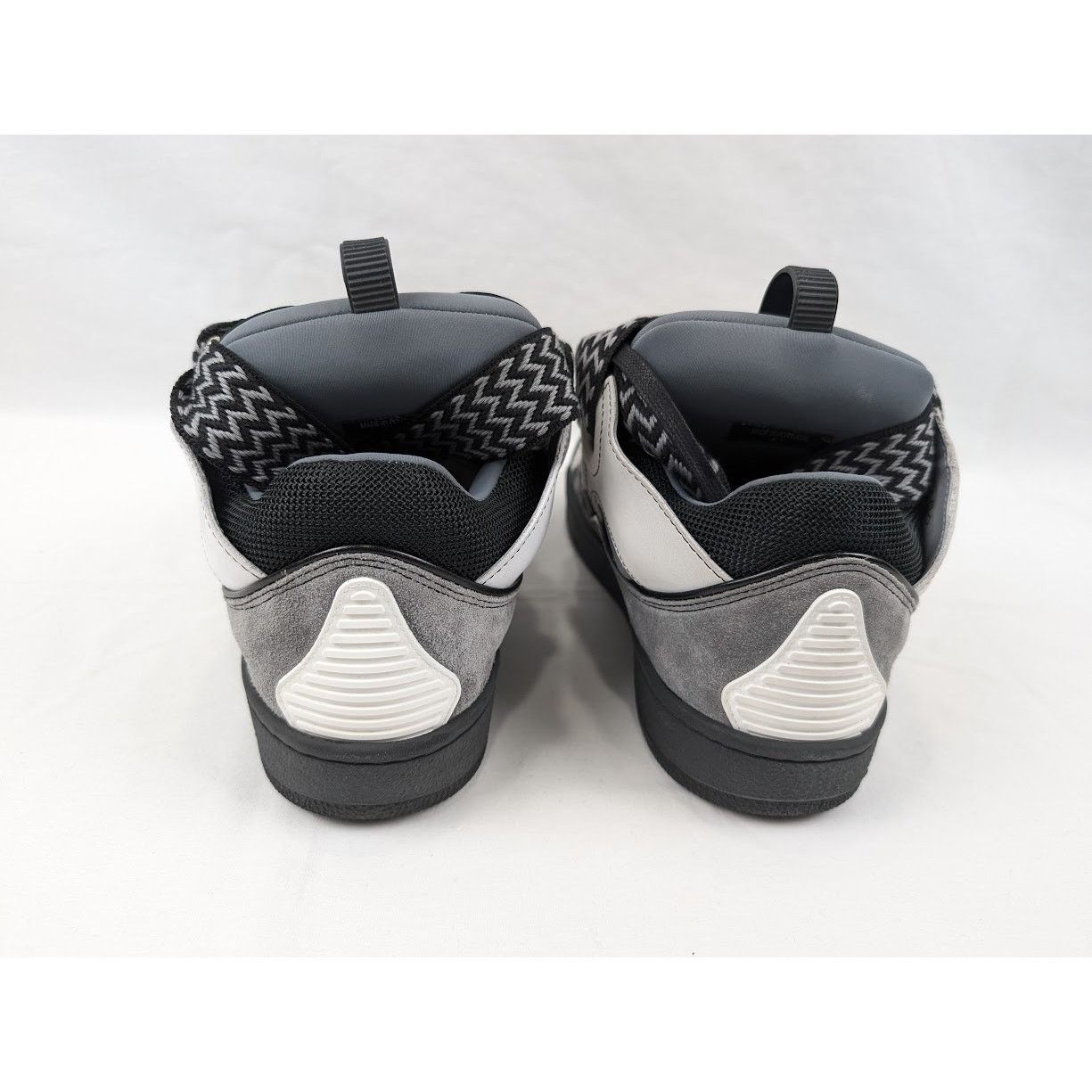 Lanvin o1rshd1 Curb Sneakers in White/Anthracite Size US 8 / EU 41 - 18 Thumbnail