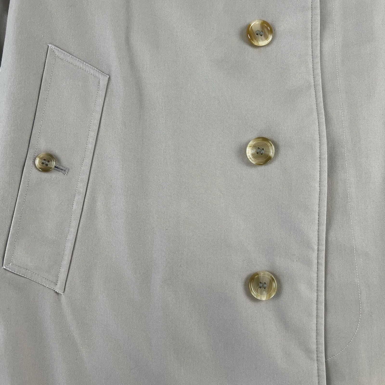 Burberry Burberry Tan Trench Coat Size L / US 10 / IT 46 - 10 Thumbnail