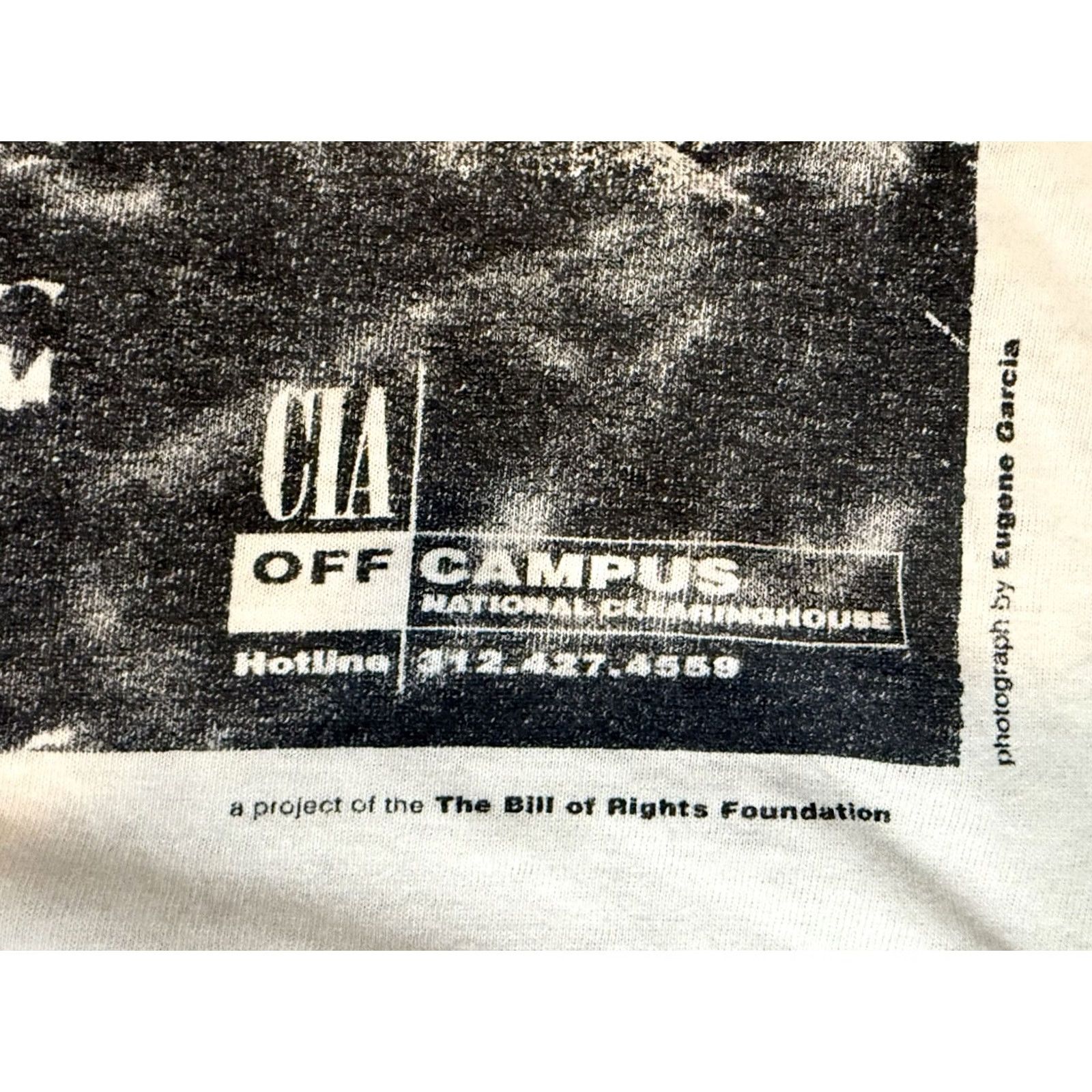 Fruit Of The Loom VINTAGE CIA Off Campus Shirt XL Kent State Massacre Fruit Loom Resist Antifa Men’s/Unisex Shirts (T-Shirt) Size US XL / EU 56 / 4 - 4 Thumbnail