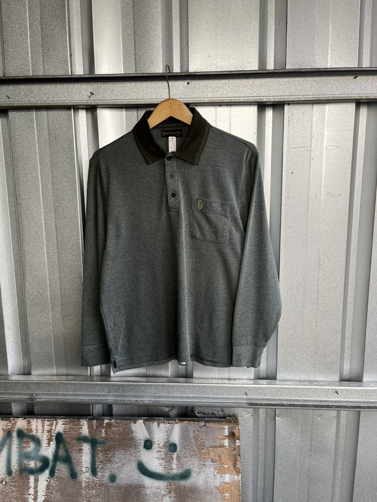 Gianni Valentino Gianni valentino long sleeve polo shirt Size US M / EU 48-50 / 2 - 1 Thumbnail