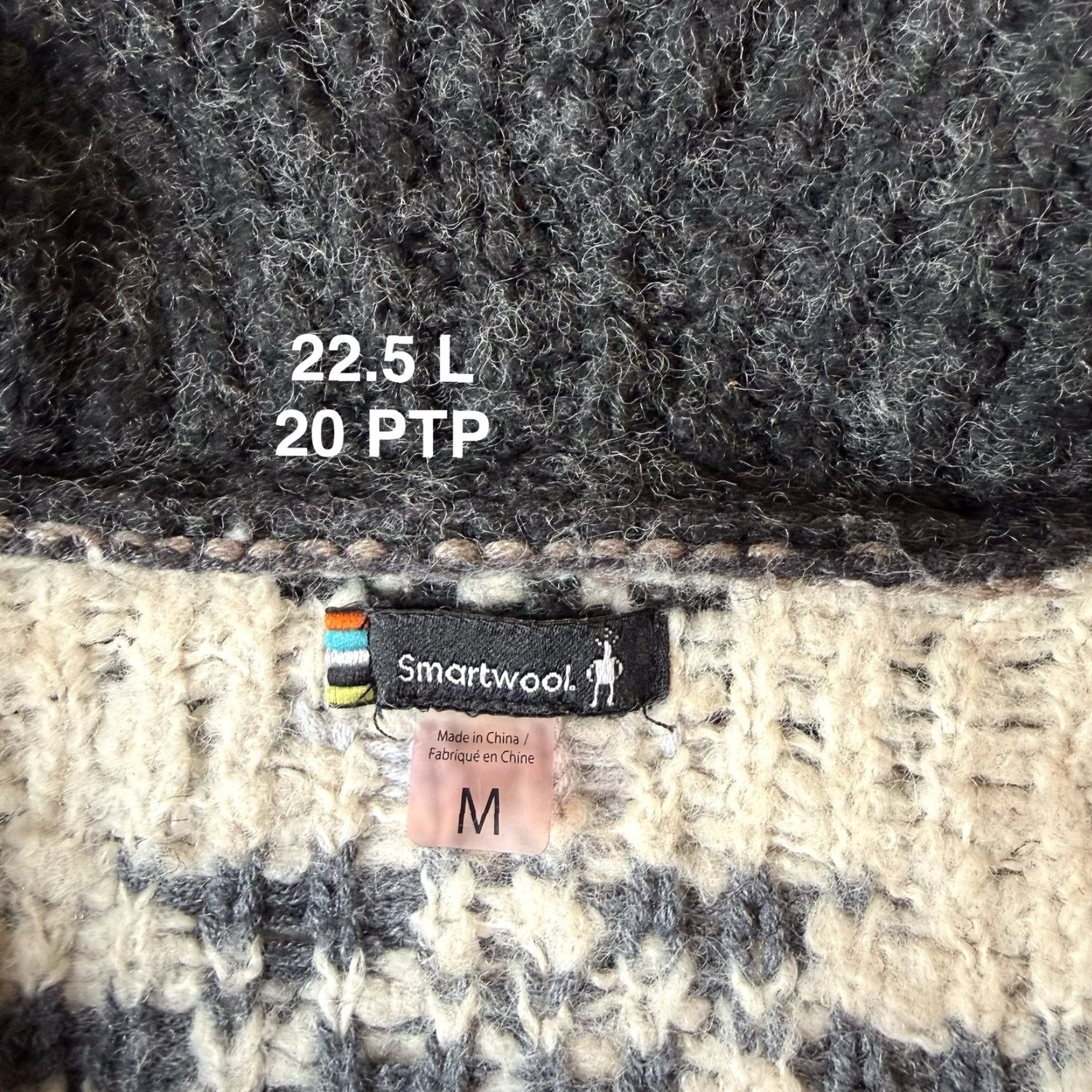 Smartwool Smartwool CHUP Potlach 1/2 Zip Sweater Women's M Multicolor Wool Outerwear Size M / US 6-8 / IT 42-44 - 7 Thumbnail