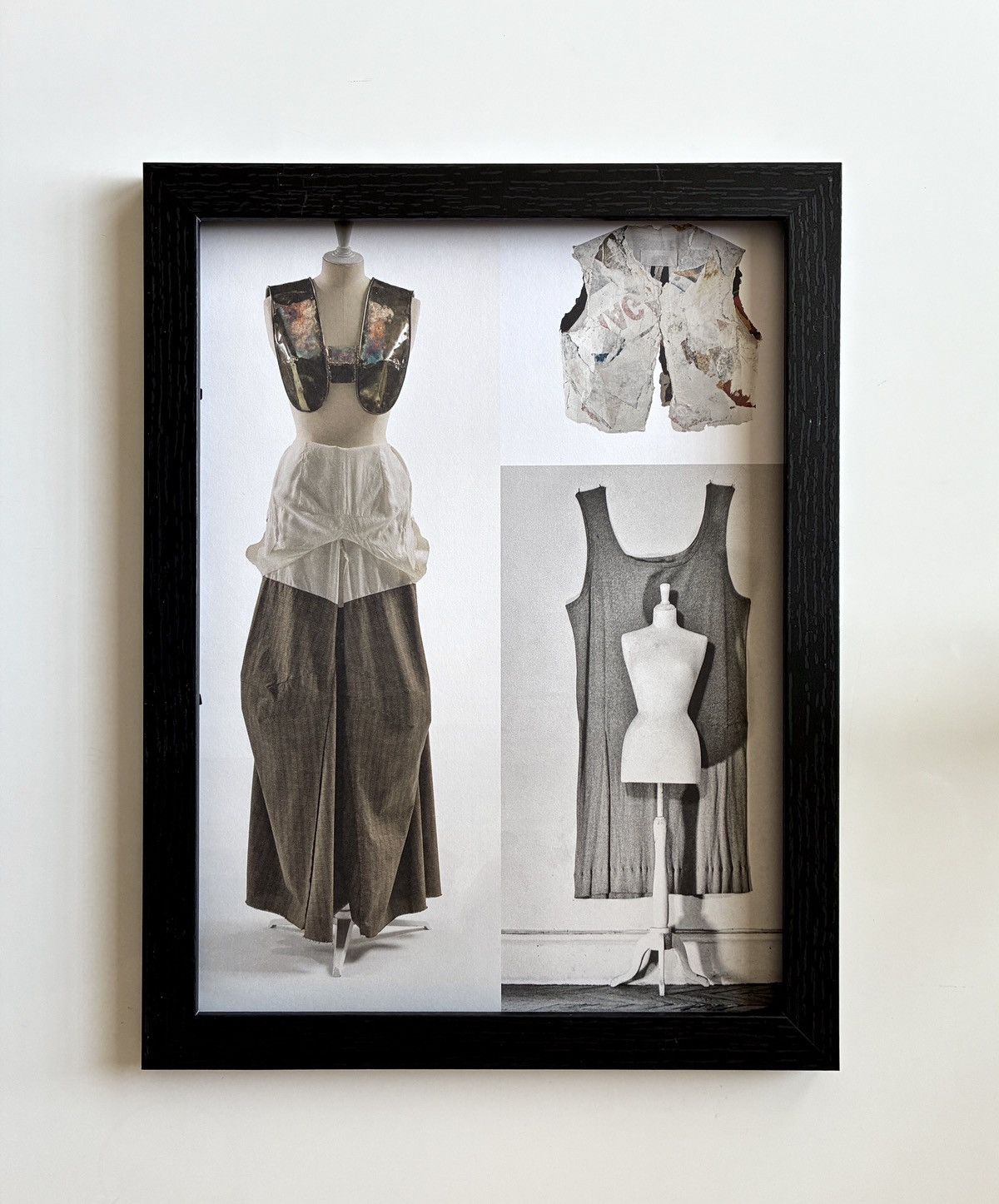 Maison Margiela Maison Margiela Archive Fashion runway photo framed 9x12 Size ONE SIZE - 1 Thumbnail