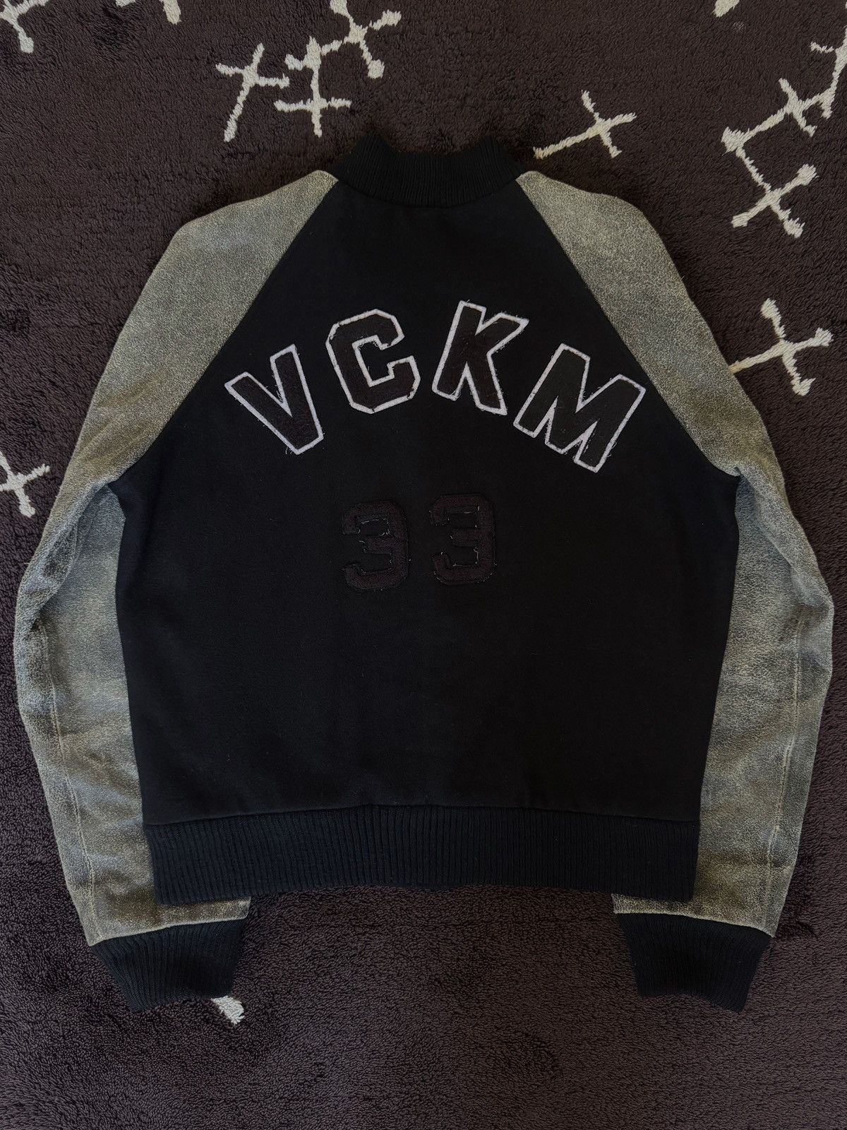 Raf Simons Raf Simons AW2002-2003 Virgina Creeper varsity jacket Size US L / EU 52-54 / 3 - 1 Thumbnail