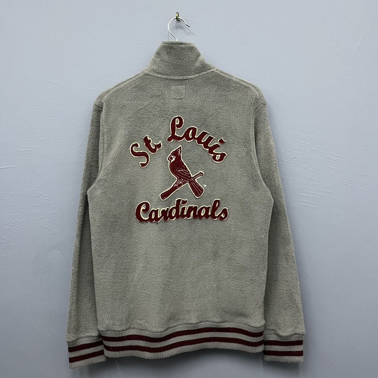 MLB × Uniqlo St Louis Cardinals MLB Sweater Fleece Half Zip Size US M / EU 48-50 / 2 - 1 Thumbnail
