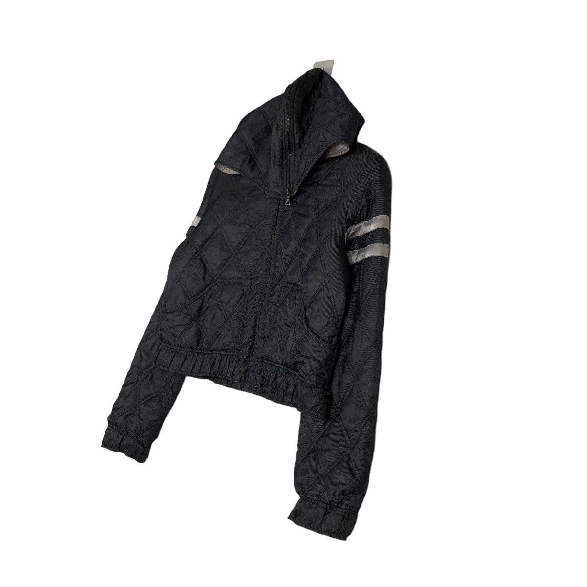 Guess 📌CROPPED QUILTED BIKER JACKET GUESS JEANS Size US XS / EU 42 / 0 - 3 Thumbnail