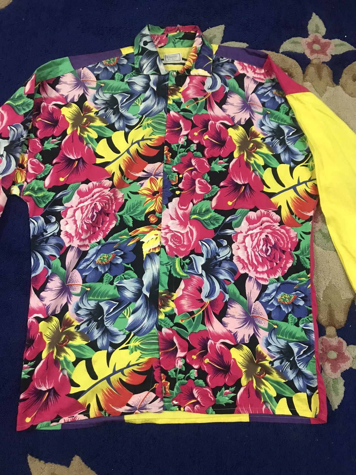 Versus Versace Versus Gianni Versace Floral Print Size US S / EU 44-46 / 1 - 3 Thumbnail