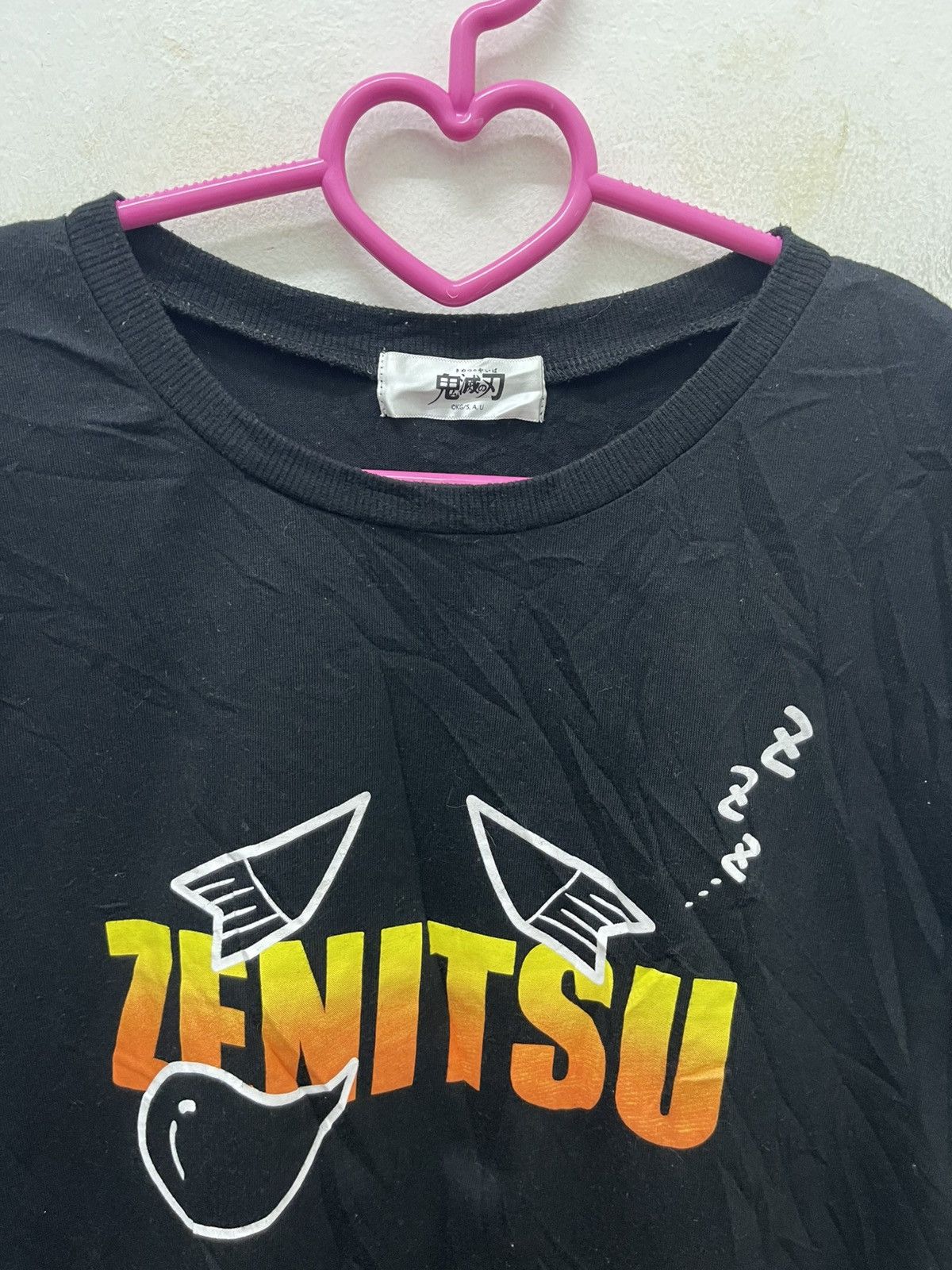 Anime Rare Vintage ZENITSU Demon Slayer Kimetsu No Yaiba Size US XS / EU 42 / 0 - 4 Thumbnail