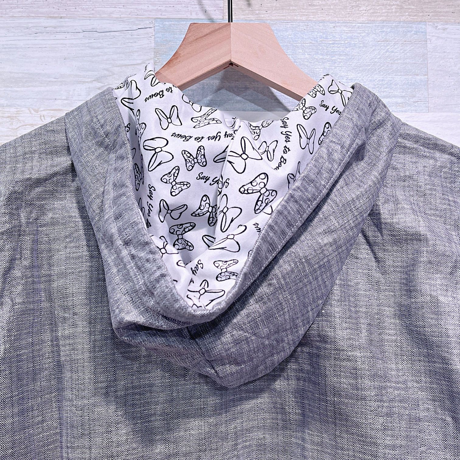 Disney DISNEY PARKS MINNIE MOUSE Rain Jacket Gray Womens XS Size XS / US 0-2 / IT 36-38 - 5 Thumbnail