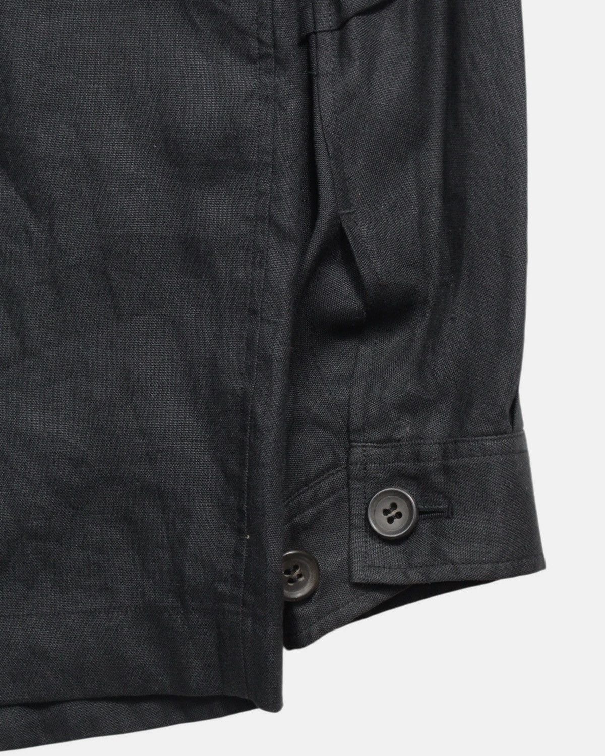 PPFM 1988 PPFM ( PEYTON PLACE FOR MEN ) ZIP UP RAW LINEN JACKET Size US M / EU 48-50 / 2 - 5 Thumbnail