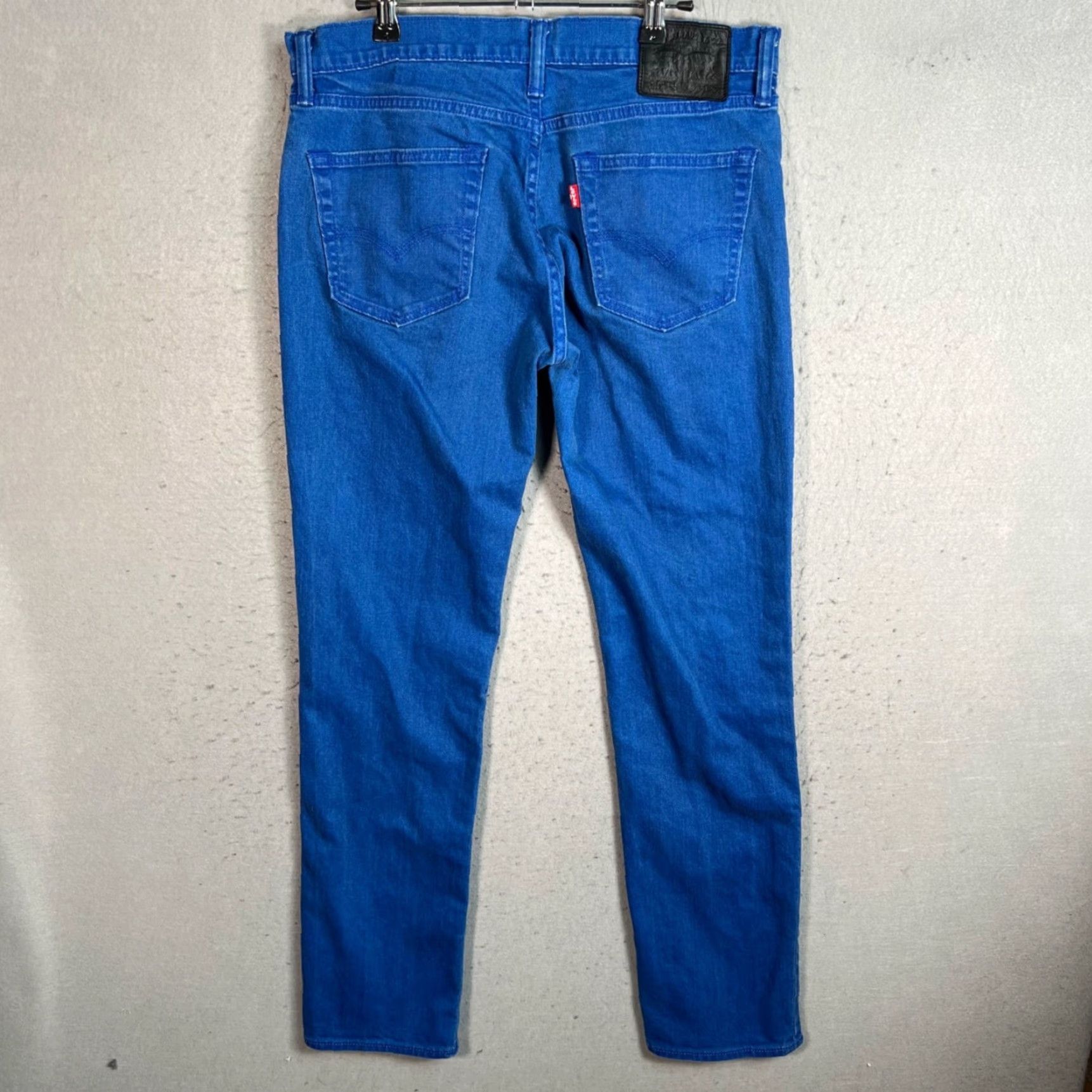 Levi's Levi's 511 Jeans Mens Size 34 Blue Straight Denim Cotton Blend 5-Pocket Logo Inseam 31in Vintage No Shop Next Business Day Size US 34 / EU 50 - 2 Thumbnail