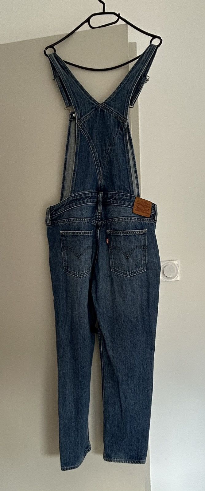 Levi's Levi’s Straight-Leg Overalls – FR 38 – Worn Twice – SF Store Size 27" / US 4 / IT 40 - 3 Thumbnail