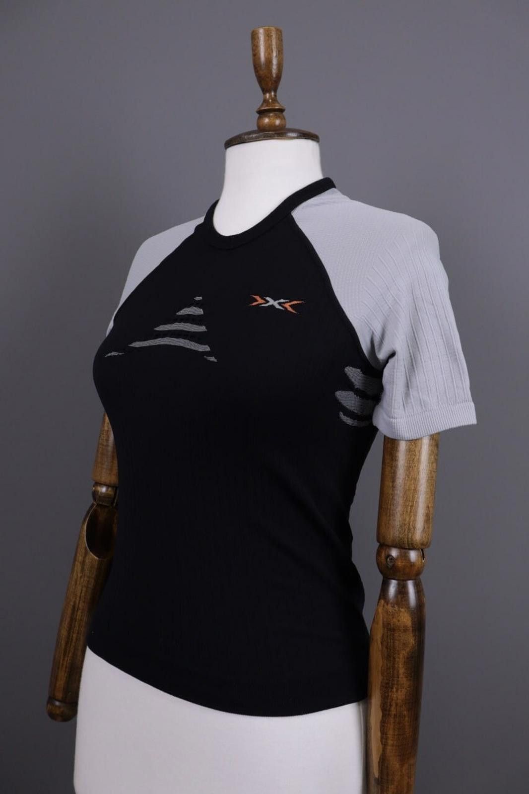 Designer X-Bionic Energizer Black Short Sleeve Top Base Layer Size XS Size M / US 6-8 / IT 42-44 - 6 Thumbnail