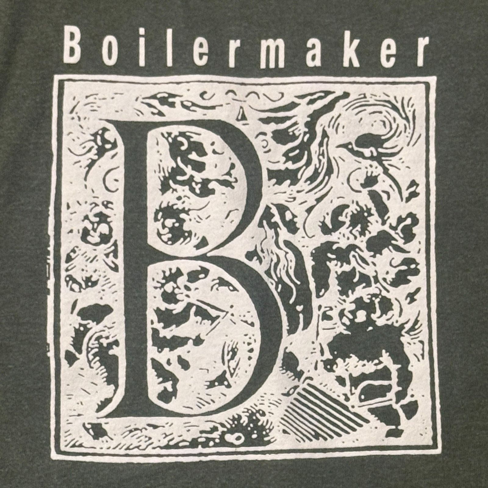 Other Boilermaker Band B Logo Green T-Shirt Size XL Hardcore Emo Size US XL / EU 56 / 4 - 2 Thumbnail