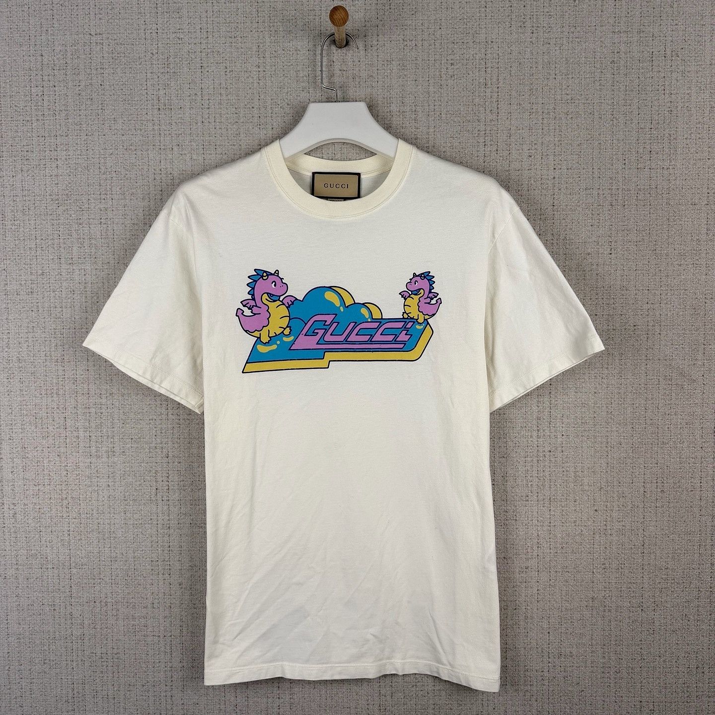 Gucci Gucci Cartoon Graphic T-Shirt Size L Size US L / EU 52-54 / 3 - 1 Thumbnail