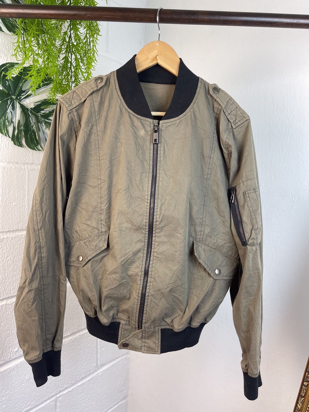 5351 POUR LES HOMMES 5351 Pour Les Hommes Bomber army Jacket Size US M / EU 48-50 / 2 - 5 Thumbnail