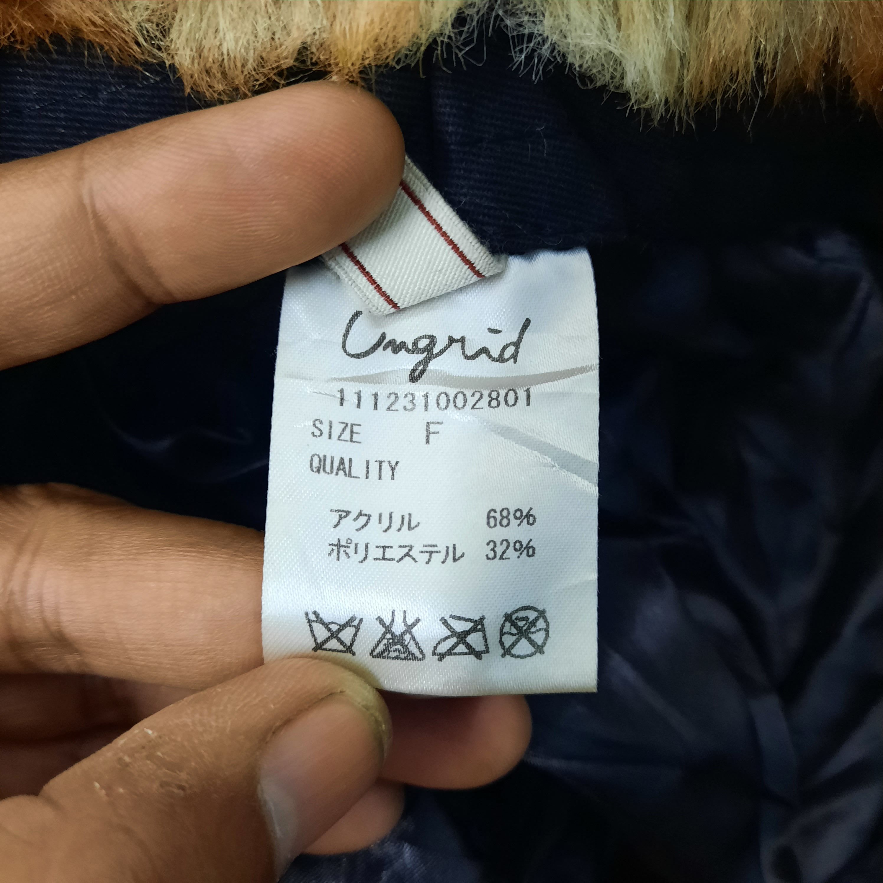 Japanese Brand 🏔 Japanese brand ungrid visor fur earflap cap Size ONE SIZE - 4 Thumbnail