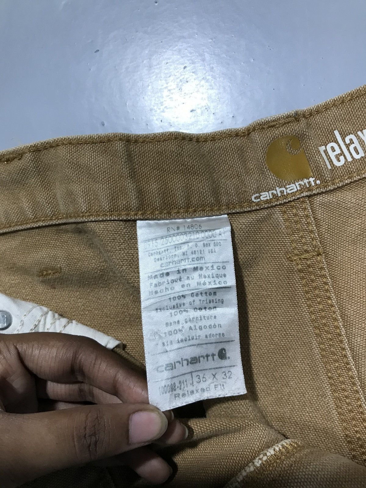 Carhartt Vintage Carhartt dusty double knee workwear Size US 36 / EU 52 - 7 Thumbnail