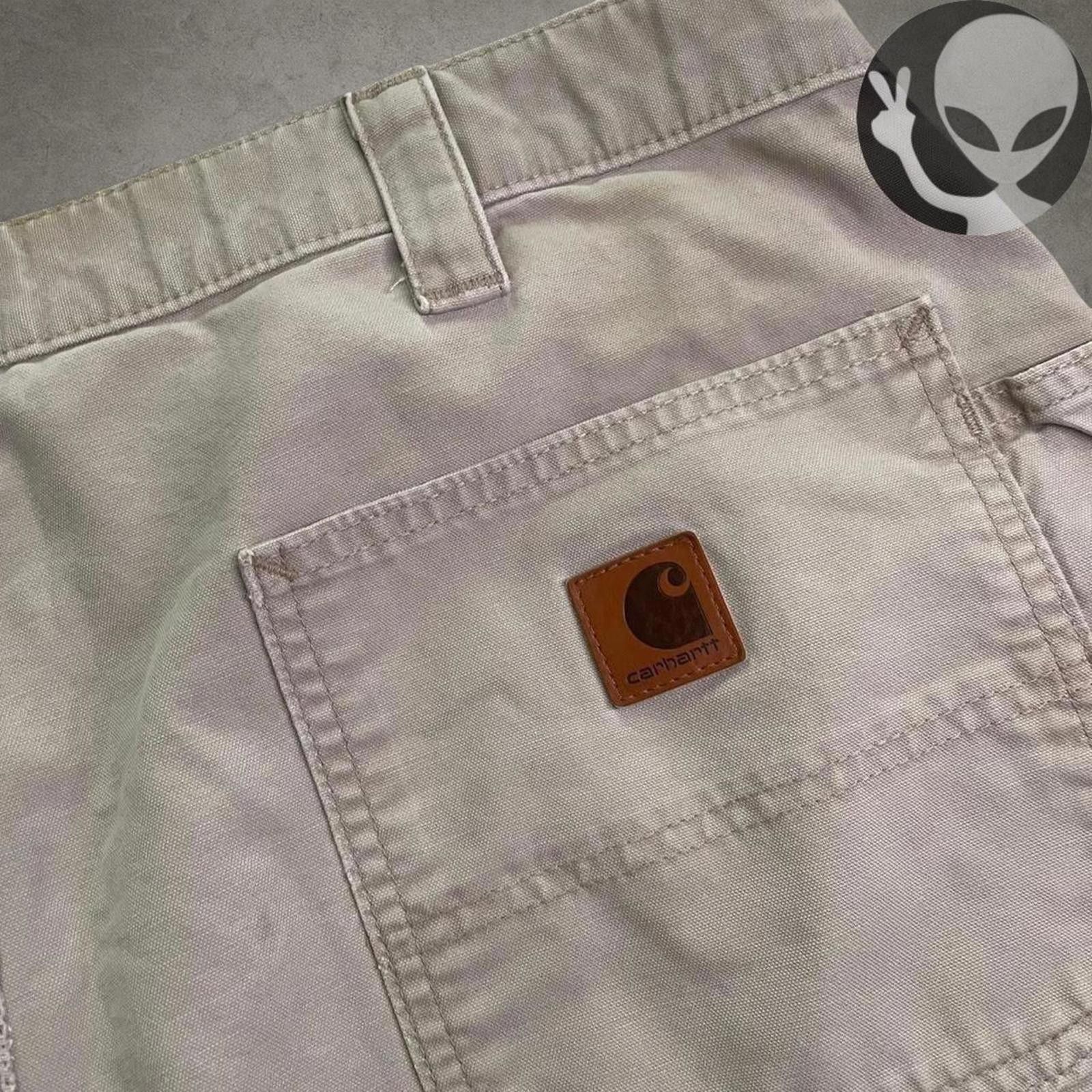 Carhartt Carhartt Carpenter Shorts 38 Khaki Casual Workwear Size US 38 / EU 54 - 2 Thumbnail