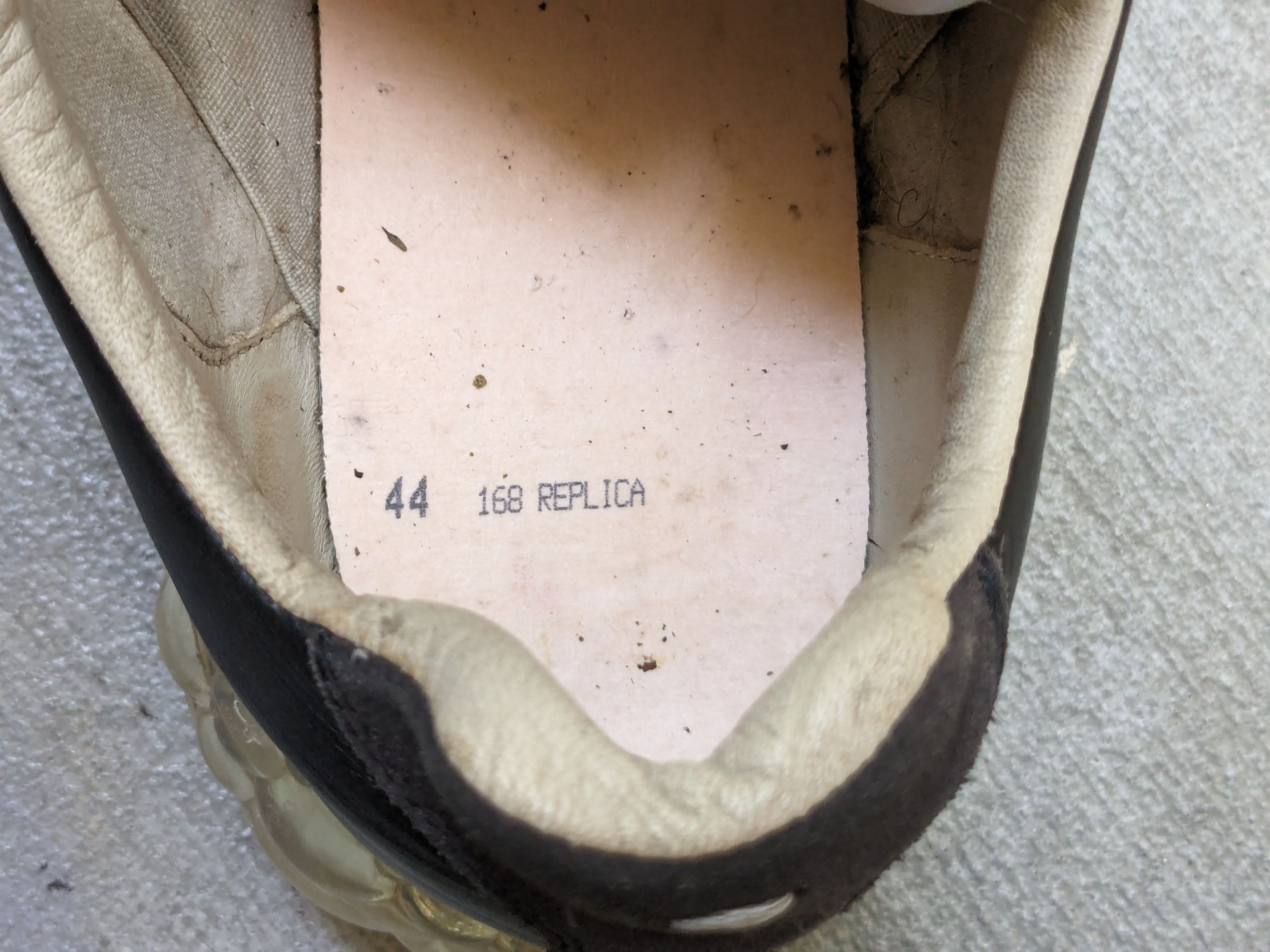 Maison Margiela Maison Margiela GAT Replica Superbounce Black Gray 11 44 Size US 11 / EU 44 - 12 Thumbnail