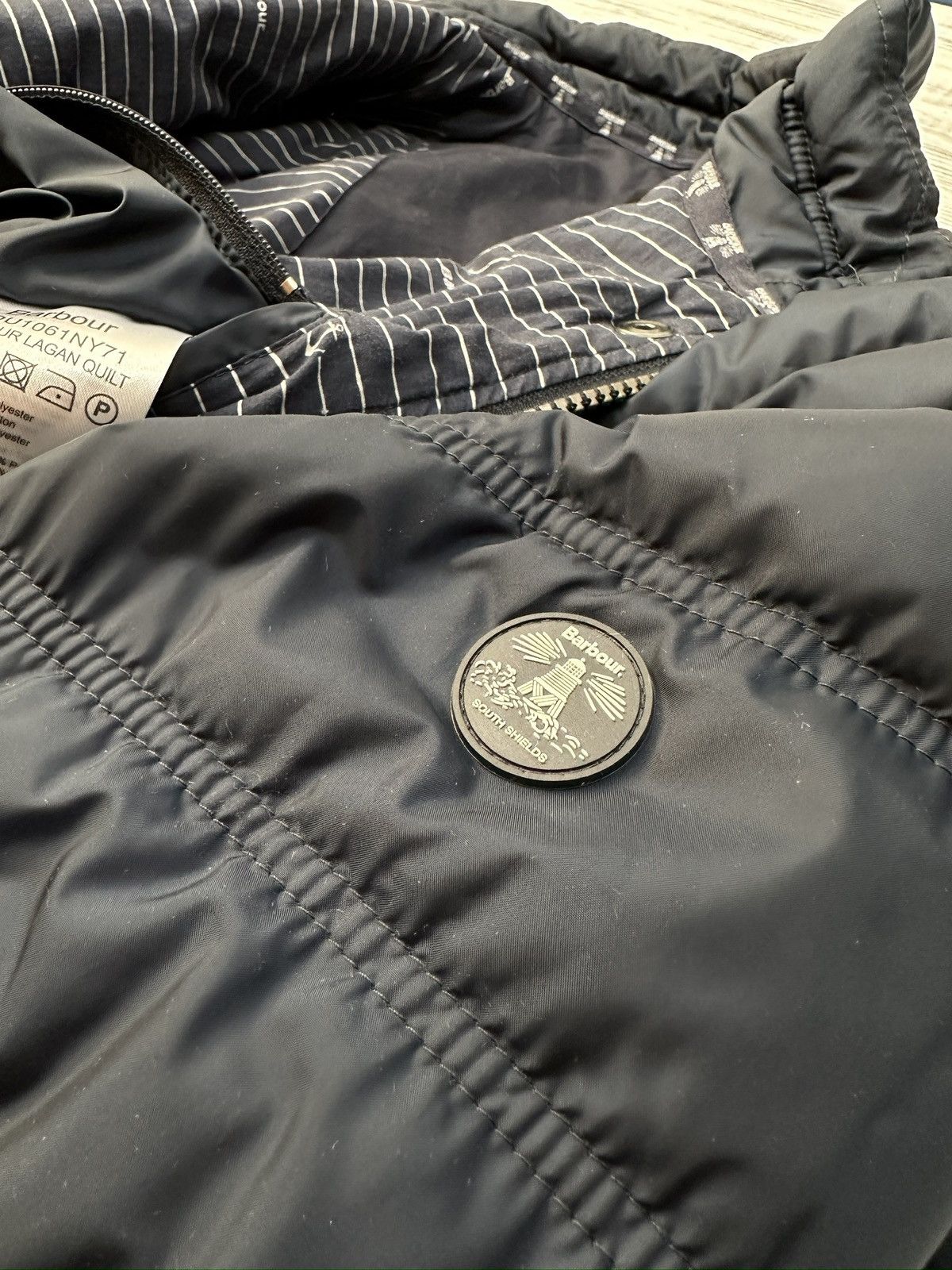 Barbour Womens BARBOUR Lagan Quilted Fibredown Jacket Size L / US 10 / IT 46 - 14 Thumbnail