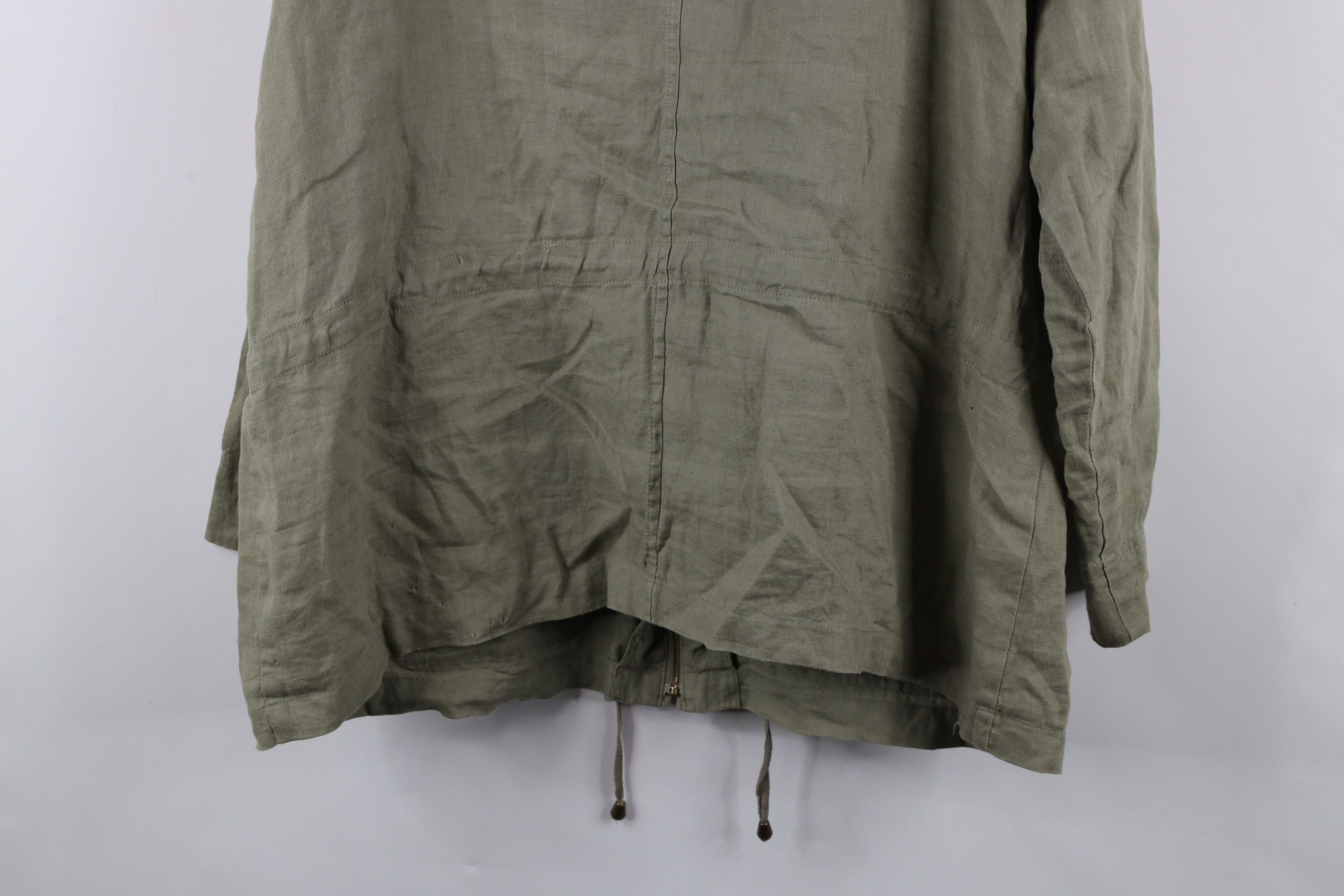 Vintage Streetwear Full Zip Hooded Safari Bush Parka Jacket Green Size XXL / US 16-18 / IT 52-54 - 16 Thumbnail