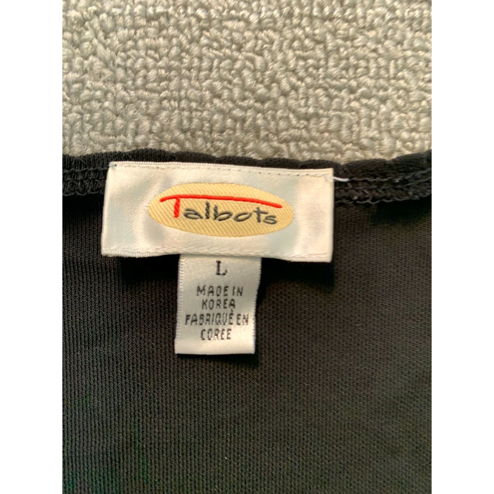 Talbots Talbots Shirt L Long Sleeve Black Button Up Womens Regular Size L Casual Classic Modern Solid Shirt Men? Size L / US 10 / IT 46 - 2 Thumbnail