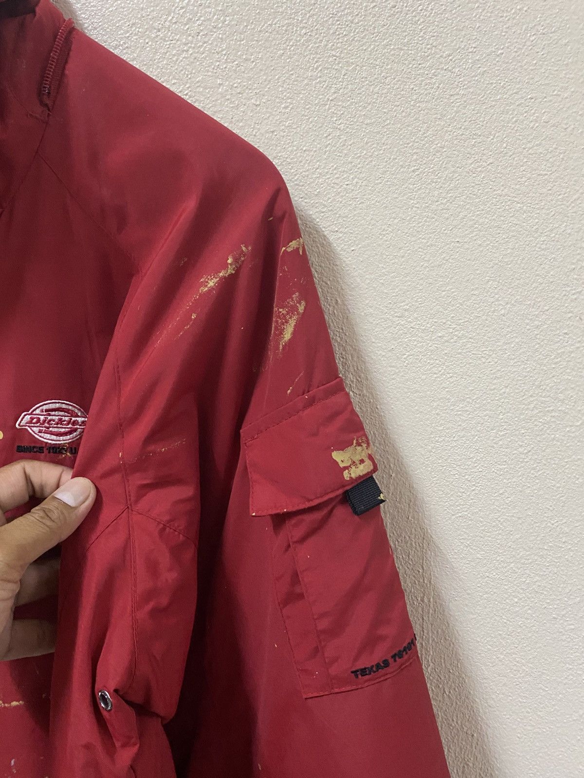 Dickies Dickies Red Paint-Splatter Work Jacket – Distressed Graffiti Size US L / EU 52-54 / 3 - 11 Thumbnail