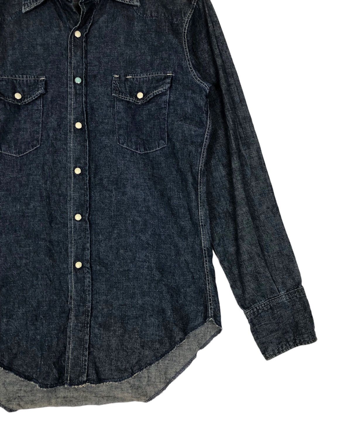 45rpm R by 45 Rpm Western Denim Shirt Size US M / EU 48-50 / 2 - 6 Thumbnail