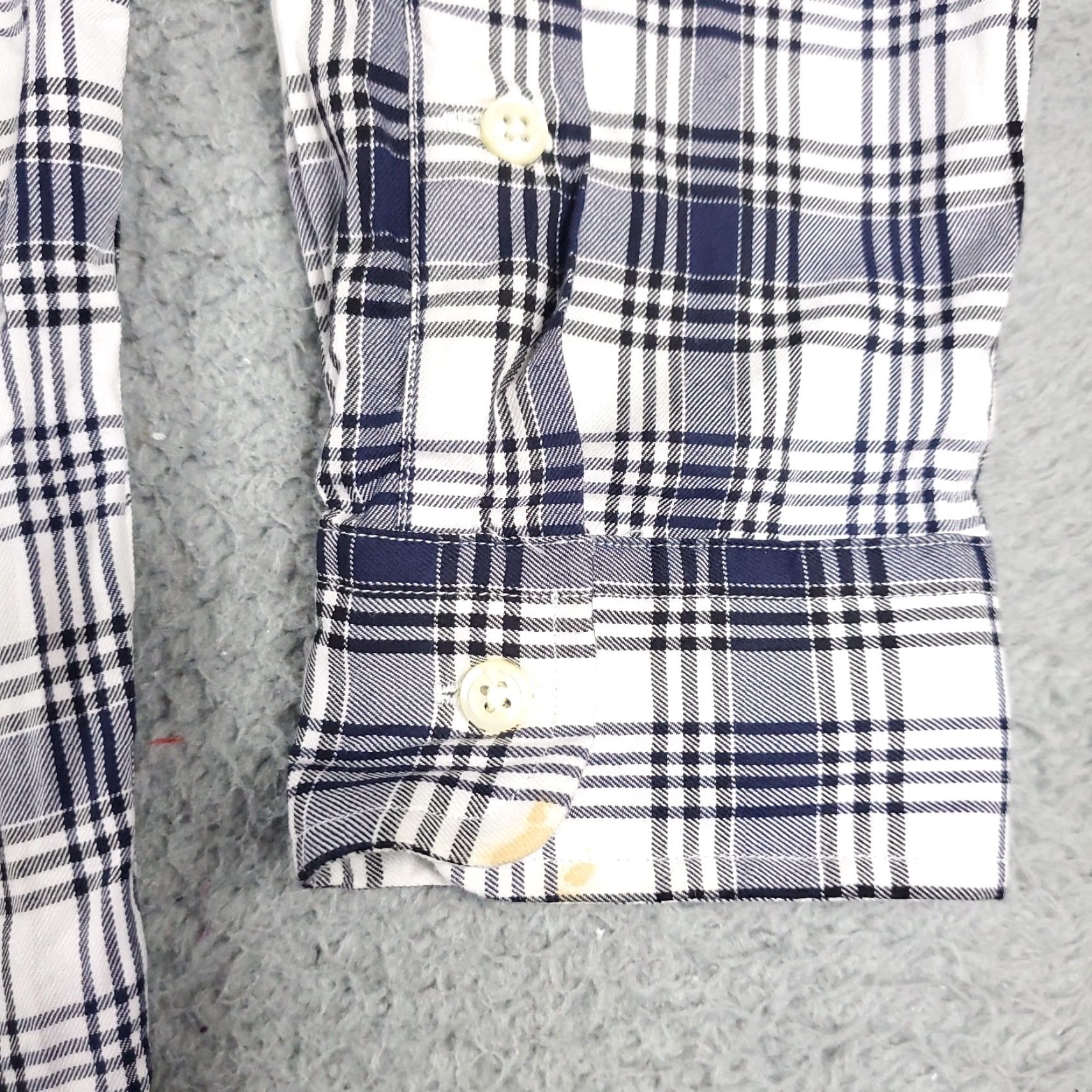 Ralph Lauren Ralph Lauren Shirt Mens Large Blue Plaid Button-Up Long Sleeve Casual Formal Workwear Executive Shirt Mens L Blue Plaid Shirt Size US L / EU 52-54 / 3 - 5 Thumbnail