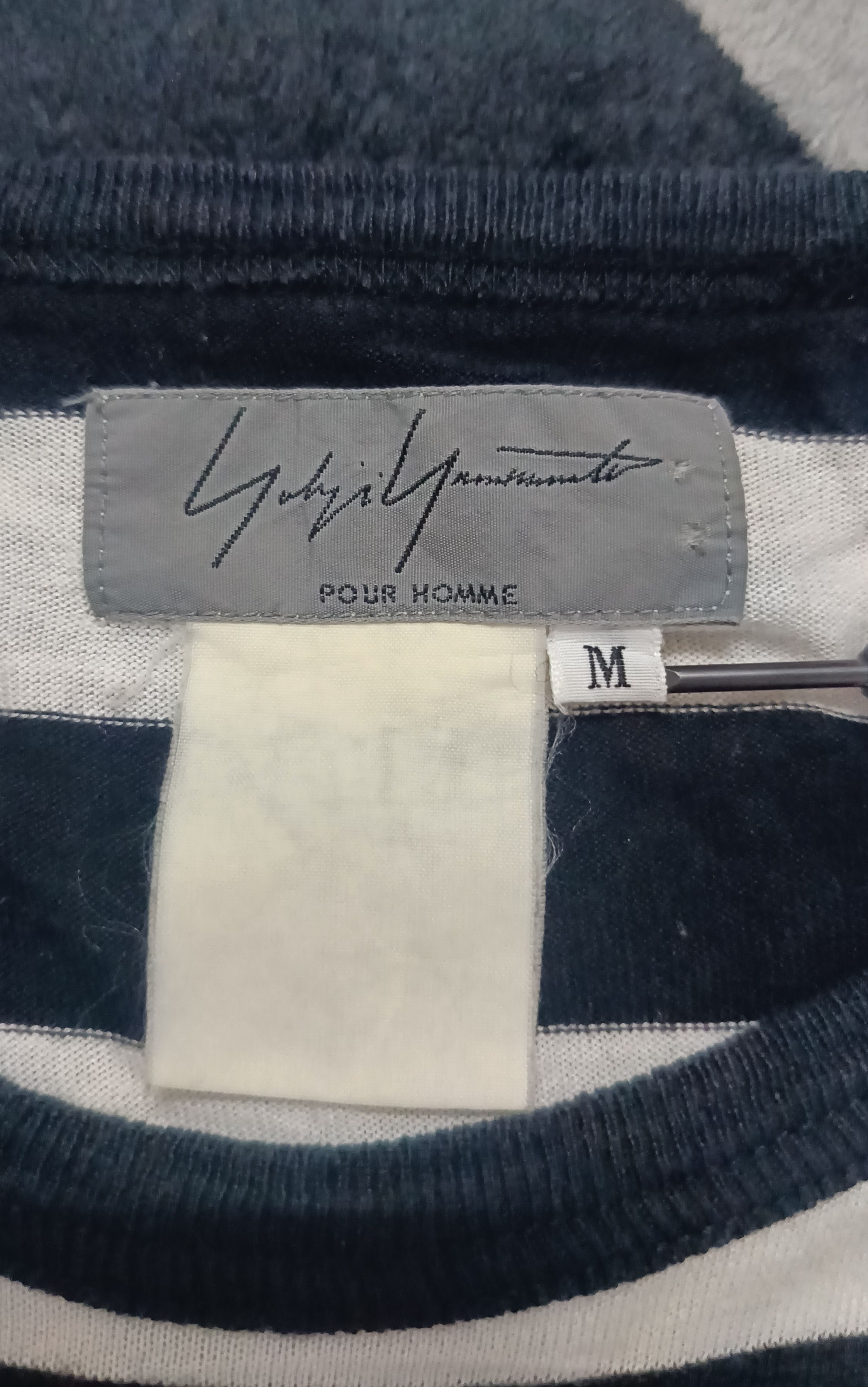 Yohji Yamamoto 🔥🔥Rare Yohji Yamamoto Stripe Tee Size US M / EU 48-50 / 2 - 4 Thumbnail