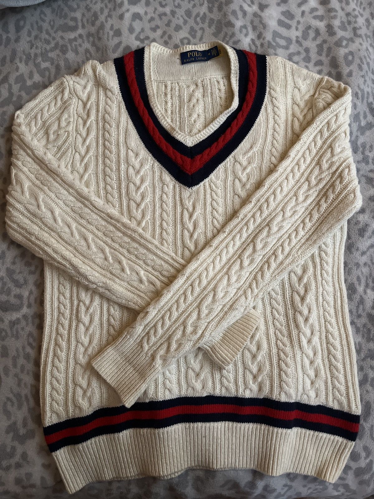 Polo Ralph Lauren Iconic Ralph Lauren Cricket Sweater Size US M / EU 48-50 / 2 - 1 Thumbnail