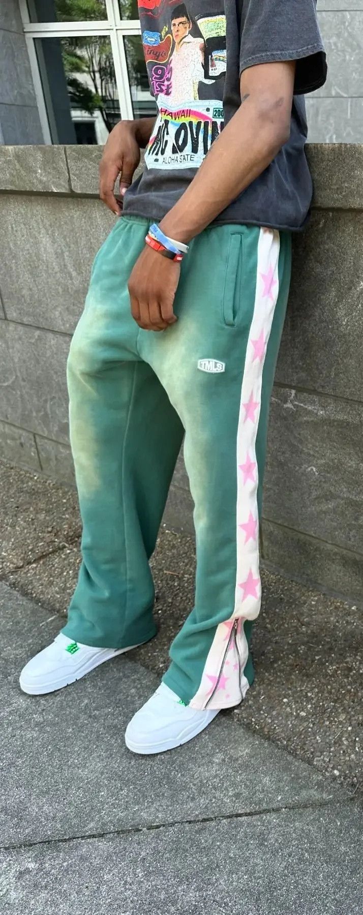 Japanese Brand × Jean Hip-Hop Style Zipper Baggy Pants Design Size US 31 - 3 Thumbnail