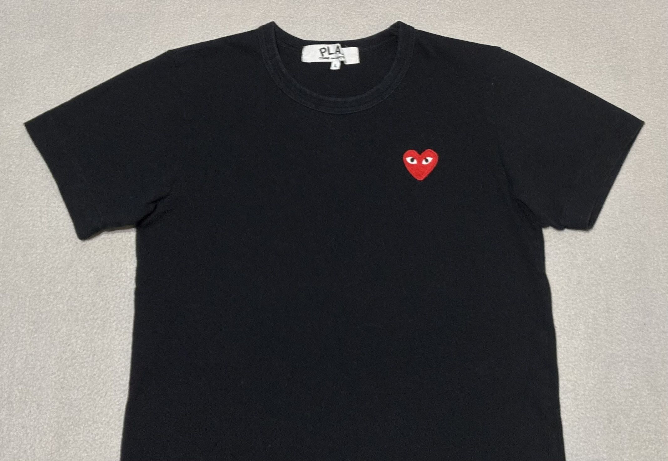 Comme des Garcons PLAY Play Comme des Garcons T-Shirt Black size. L Size L / US 10 / IT 46 - 4 Thumbnail