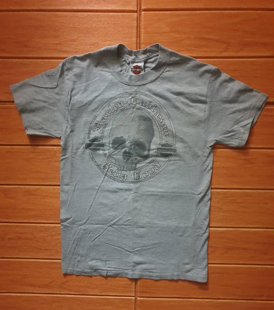 Harley Davidson Harvey Davidson Hit metal grey colour shirt Size US S / EU 44-46 / 1 - 1 Thumbnail